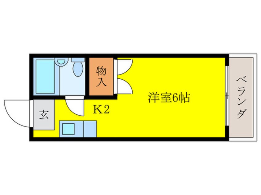 間取図 センチュリーハイツ コスモ