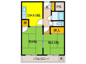 間取図 メゾン春日