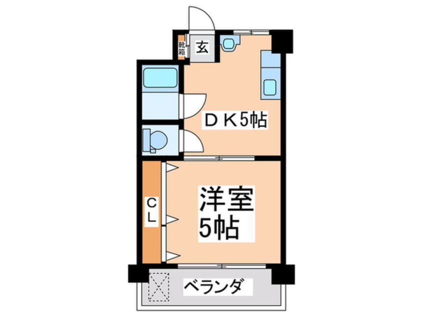 間取図 レジデンスなんば