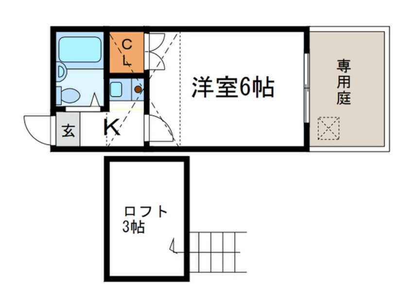間取図 ドム－ル桂