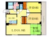 ＧＲＡＮＤ大山崎 3LDKの間取り