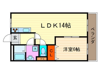 間取図 ＧＲＡＮＤ大山崎