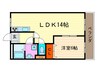 ＧＲＡＮＤ大山崎 1LDKの間取り