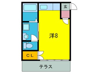 間取図 多治井邸（離れ）