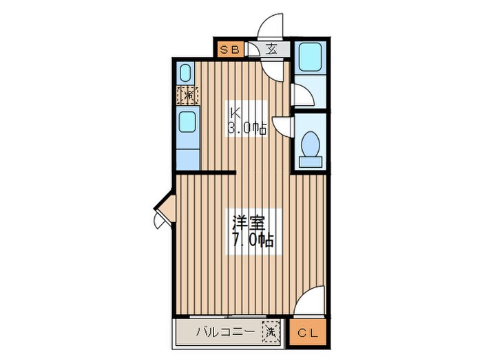間取り図 メゾン鳩ヶ瀬