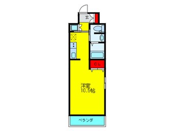 間取図 マリス京橋ＷＩＮＧ