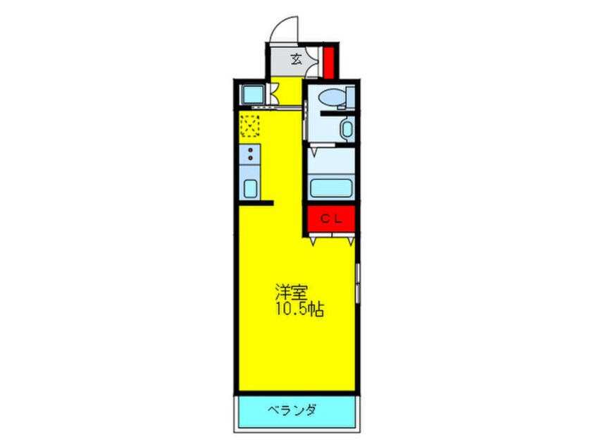 間取図 マリス京橋ＷＩＮＧ