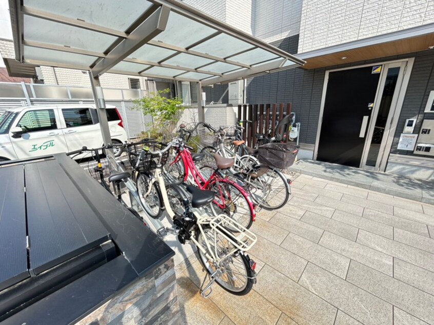 駐輪場 アグレイド北桜塚