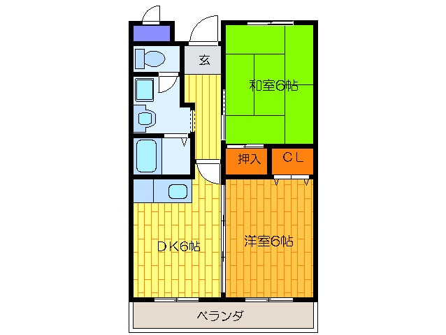 間取り図 ヴェルドミール