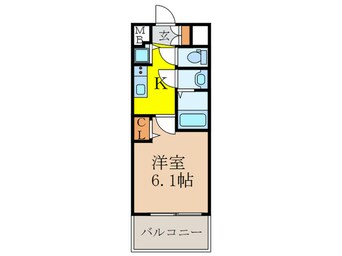 間取図 プレサンス新大阪ザ・シティ