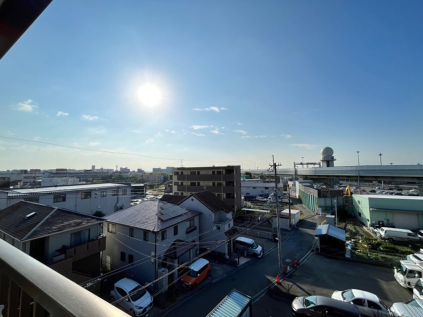 室内からの展望 リバ－ウエスト