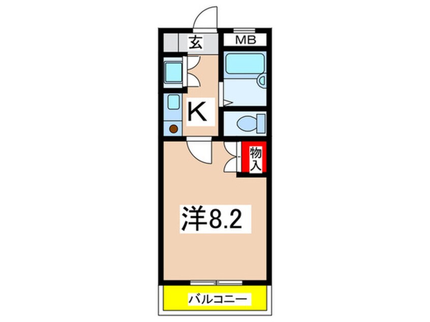 間取図 ロッキーハウス