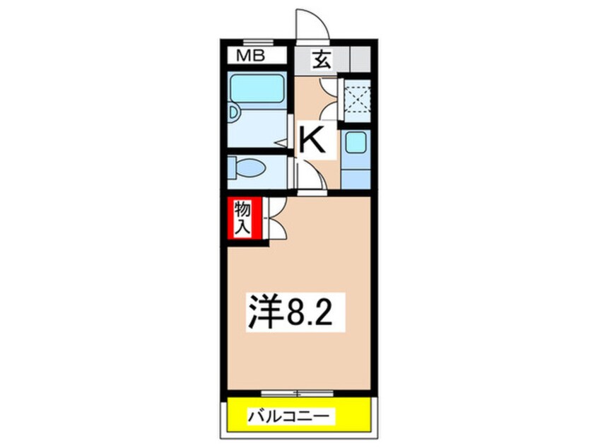 間取図 ロッキーハウス