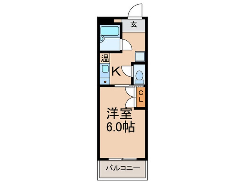 間取図 ＰＡＮＢＲＯＳ５