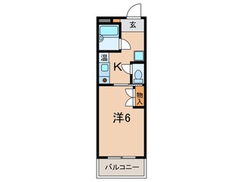 間取図 ＰＡＮＢＲＯＳ５