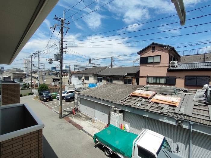 室内からの展望 セレッソＢ棟