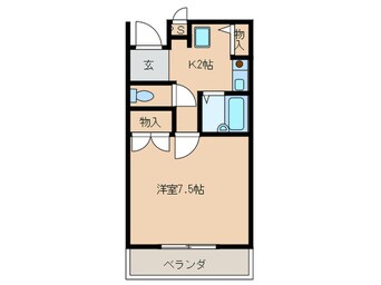 間取図 スクリーブ千里北