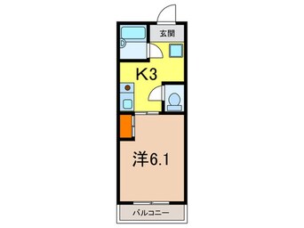 間取図 ハビテ八本松