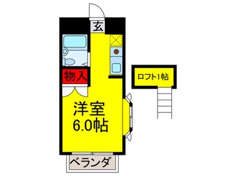 間取図 カレッジハウスイ－スト