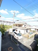 室内からの展望 カレッジハウスイ－スト