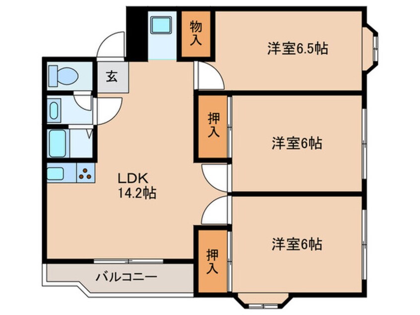 間取図 グランクレスト