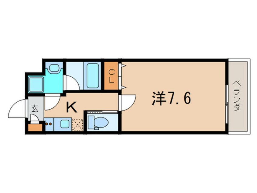 間取図 リトラル西宮北