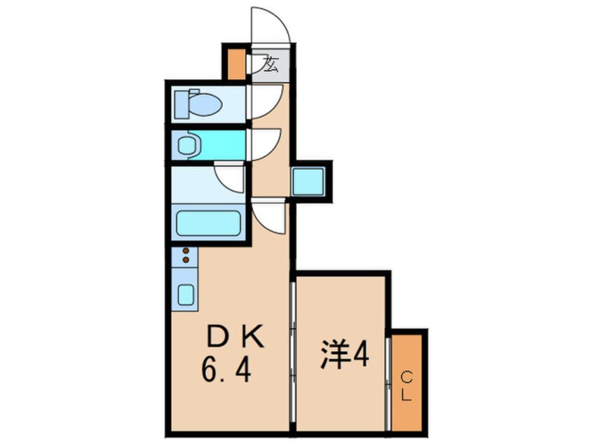 間取図 リトラル西宮北