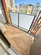 ベランダ・バルコニー ﾚｵﾝｺﾝﾌｫｰﾄ難波ｸﾚｱ(1203)