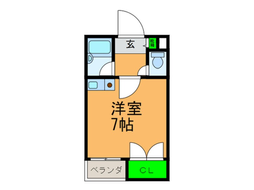 間取図 グランコ－ポ･アビコ