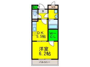 間取図 レフィナード　ナノ