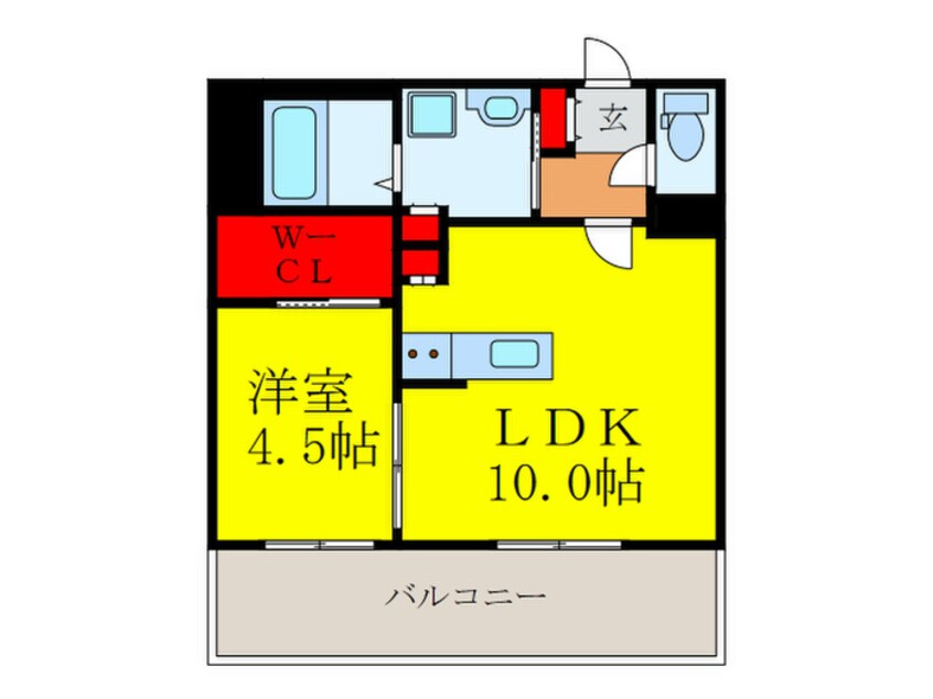 間取図 グランドベルヴィ