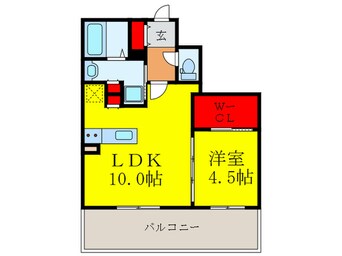 間取図 グランドベルヴィ