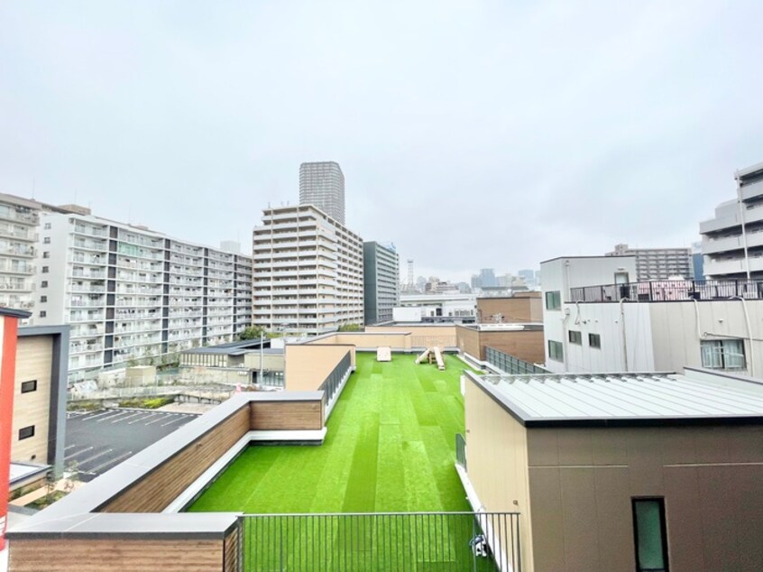 室内からの展望 アプリーレ阿波座南