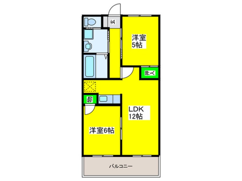 間取図 ラントシュトラーセ