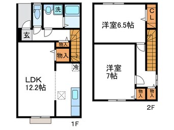 間取図 ドミ－ルグランシャリオＡ棟