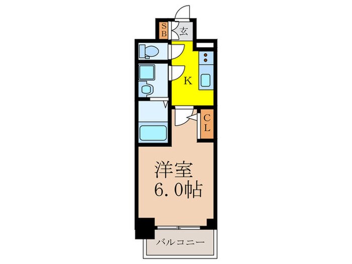 間取り図 ｴｽﾘｰﾄﾞ新大阪ｻﾞ･ﾌﾟﾚﾐｱEAST