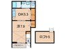 プレミアム和坂 1DKの間取り