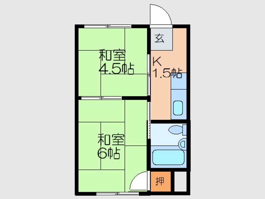 間取図 ハイツＡＣ