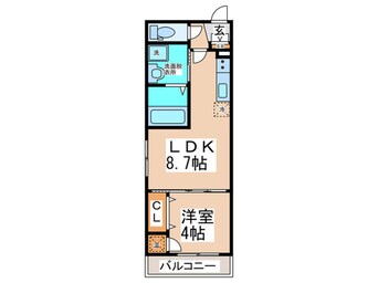 間取図 DOAHN 正覚寺