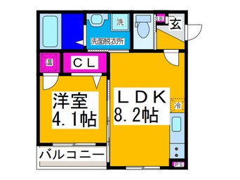 間取図 DOAHN 正覚寺