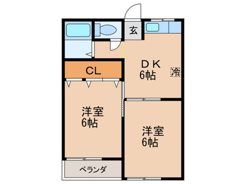 間取図 ツルギマンション