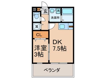 間取図 ルミディオ東須磨