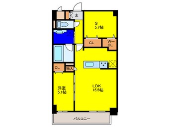 間取図 ラ・グレース