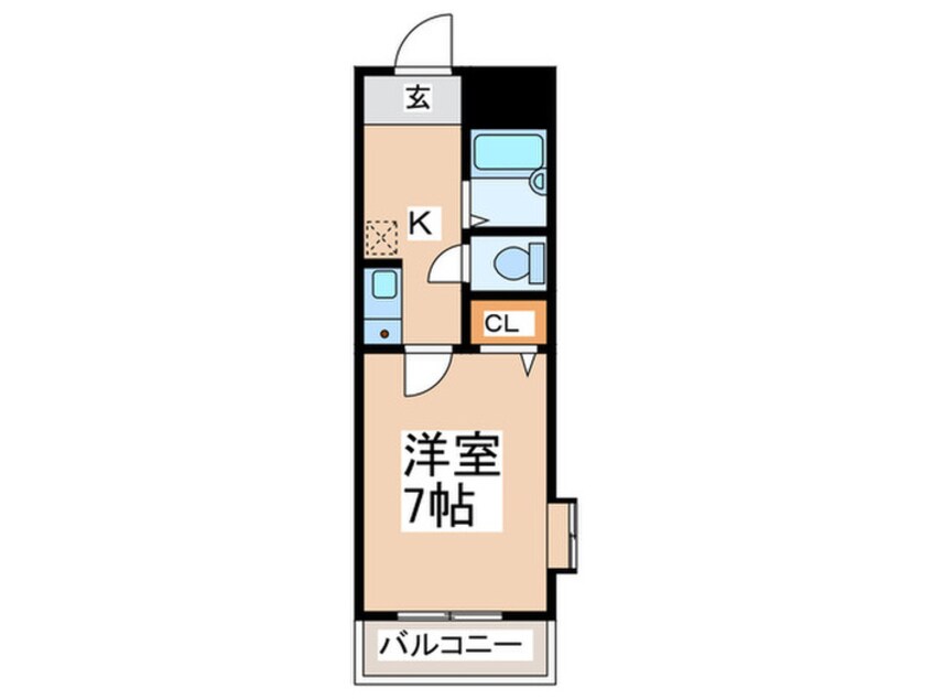 間取図 エクシード菅野