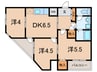 マンション栄和 3DKの間取り