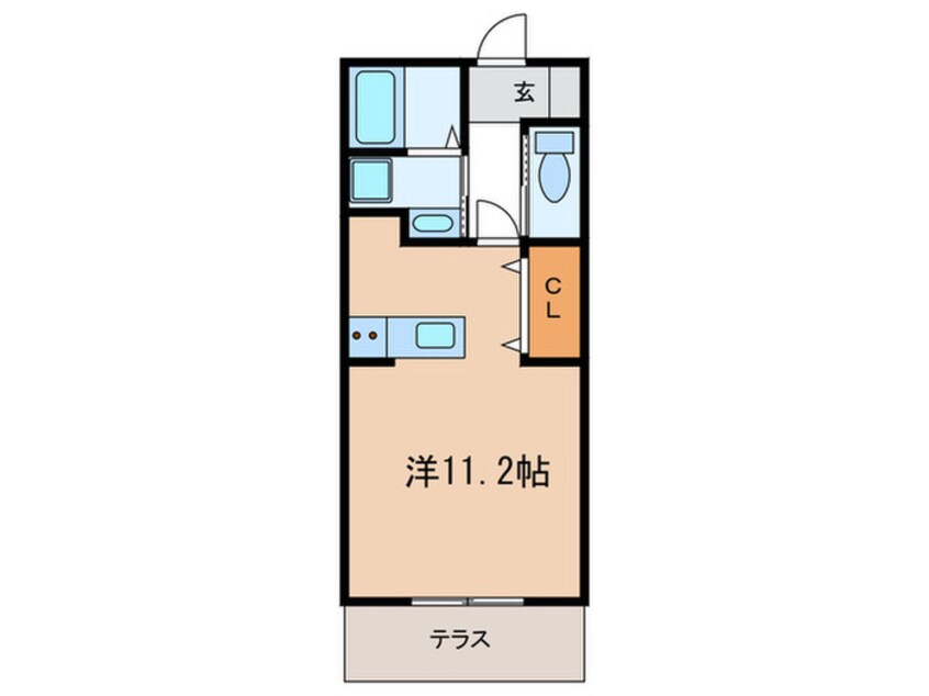 間取図 ジュネスブレジオ鷹取