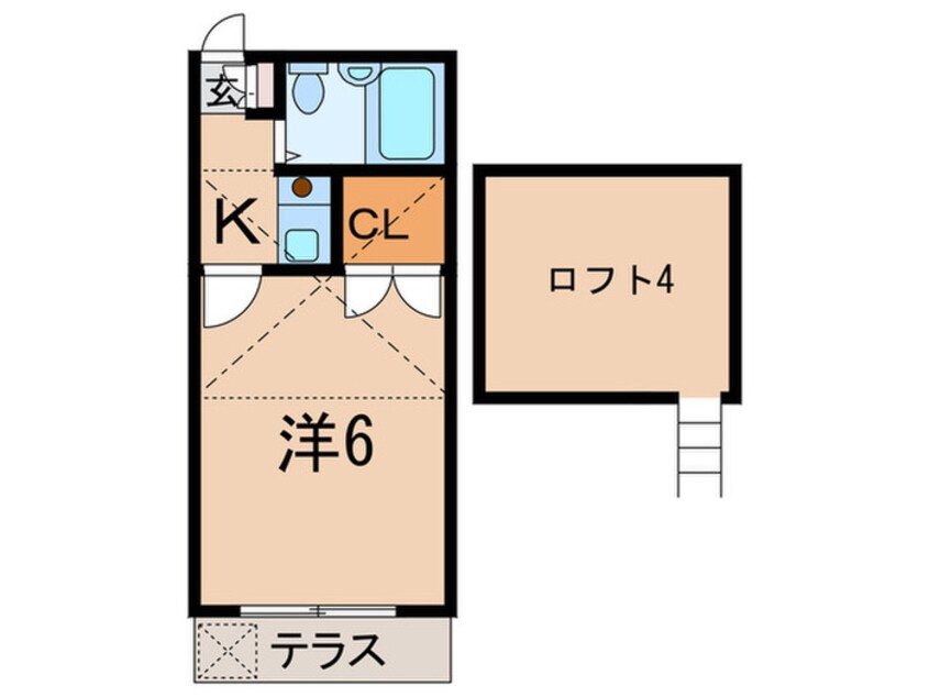 間取図 ビギン西山