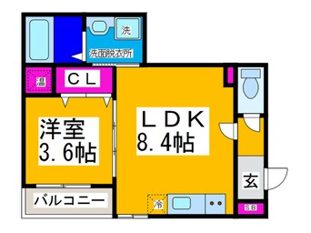 間取図 Maion de coton