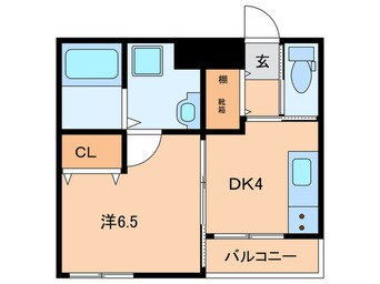 間取図 Liberty大井