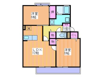 間取図 清滝苑Ⅱ